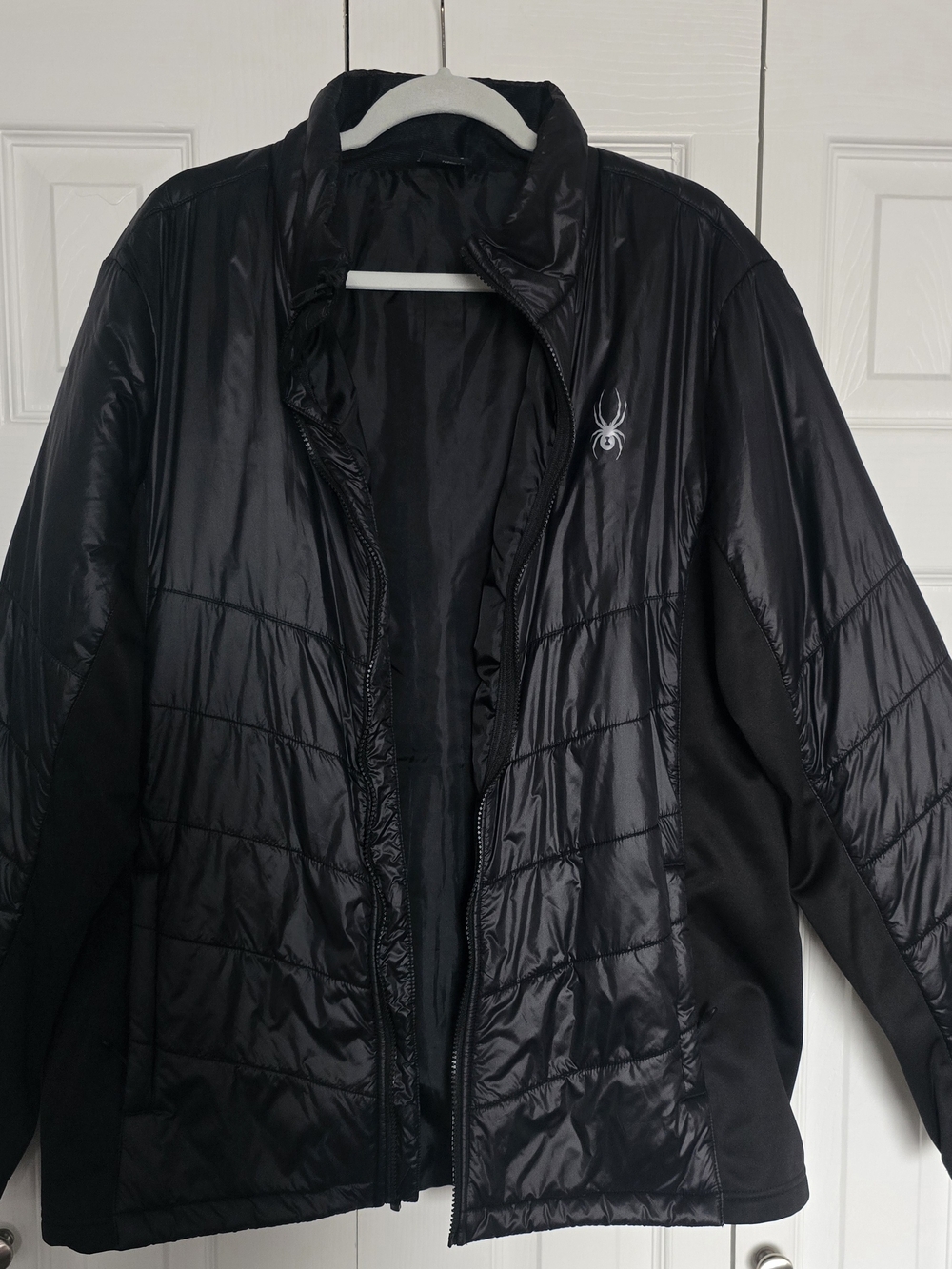 Spyder Black Men's Puffer Jacket